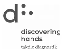 Discovering Hands taktile Diagnostik Logo grau